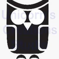 Mylar Owl Stencil: Craft, Fabric, and Wall Decor