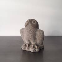Rare Mid Century Owl Sculpture Signed Paul Bellardo | Austin Productions | Scandinavian Minimalist S