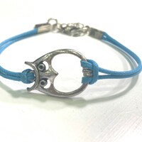 Owl Wax Cord Bracelet