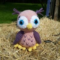 Crochet Stuffed Animal Owl, baby gifts, baby shower, photo props, birds, baby girl, baby boy