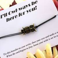 I'll Owl-ways be here for you, Owl humor, owl jewelry, friendship gifts, friendship jewelry, fri