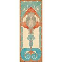 Vintage art nouveau owl art print, Antique lizard design, Chameleons, Arts and crafts, Craftsman sty