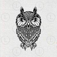 Owl svg - Owl vector graphics- Bird svg- Owl  drawing svg - Owl  svg for cricut -  Owl  illustration