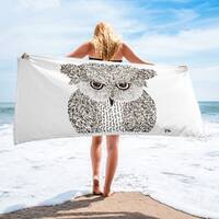 Owl Beach Towel (LARGE)