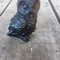 Sitting Owl Handcrafted by Kentucky Artisans from Coal