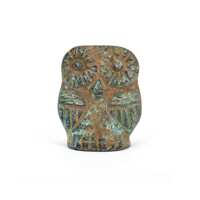 Bronze Owl Figurine – Lucky Charm – Handmade in Italy