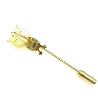 Vintage Gold Tone Owl Stick Pin