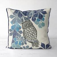 Country pillow cover - Country Lane Owl 3 - Owl decor, Owl pillow cover, Owl cushion, Owl gift, Wild