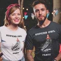 Superb Owl Party Shirt/ What We Do In The Shadow Fan Tee