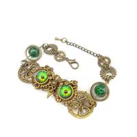 Bracelet hibou steampunk