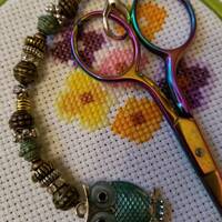 Scissor Fob With Owl