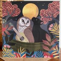 The Owl and the Pussycat card
