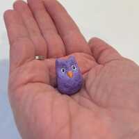 Violet the Tiny Purple Owl