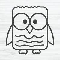 Owl svg, Bird Svg, Cute owl Svg, Childrens shirt Svg, Nursery Svg, Animal svg, Party decor svg, Baby