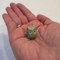 Sage the Tiny Green Owl