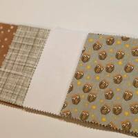 Owl Message Quilt Kit - Owls Baby Shower Gift - Moon Quilt - Crazy4Claire Quilt Kit - Newborn Gift -