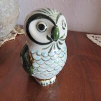 Vintage Ceramic Owl Tonola Mexico Ken Edwards