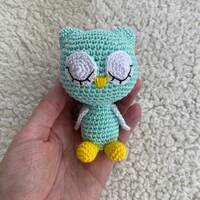 Owl crochet pattern, Amigurumi Owl pattern, PDF tutorial, Eng, Mezglinsh patterns