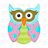 Whimsical Owl PNG