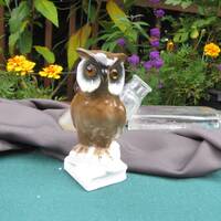4 INCH OWL, Tiny Owl,Mini Owl, Mini Owl,4 inch inch tall owl of ceramics,Natural look Owl of Pottery
