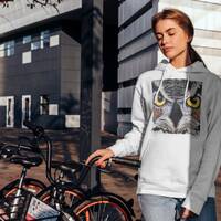 The All Seeing Owl Hoodie by JouvonJouvon | Men’s| Women's | Great Horned Owl | Nature Lov