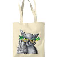 Owl Tote Bag – Quirky Gift – Eco-Friendly Shopping Bag