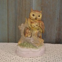 Vintage Owl ~ Owl Figurine ~ Porcelain Owl ~ Woodland Decor ~ Fall Decor ~ Owl ~ Thanksgiving Decor
