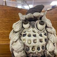Vintage Owl Sculpture
