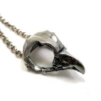 Owl Necklace. Owl Skull Necklace. Bird Skull Necklace. DBN. Made to Order
