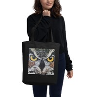 All Seeing Owl Tote bag by JouvonJouvon | Travel | Groceries | Accessories