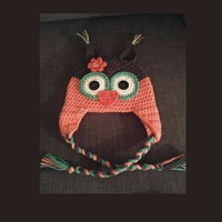 Happy Owl Hat with Ear Flaps!