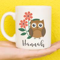 Owl Mug, Owl Gift, Personalised Mugs, Custom Mug, Personalised Gift, Personalised Cup, Personalized 