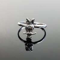 Sterling Silver Owl Ring