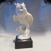 Limited Edition Porcelain/Ceramic Owl, Exquisite Goebel Bavaria W. Germany, Goebel, Owl, White. West