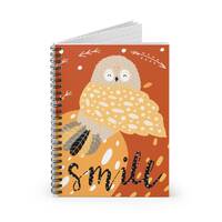 Lucky Owl – Notebook cool Cartoon | Cute Notebook | Kids Notebook | LUCKY GUYS Collection | No