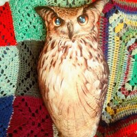 choueet Hibou coussin peluche Cadeau de Naissance