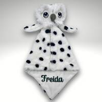 Personalized Owl Lovey, Custom Baby Blanket, Embroidered Lovey, Personalized Security Blanket , Pers