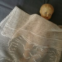 Lace summer small blanket owl's lovers Crochet cotton blanket Light cover on pram ore bed Child&