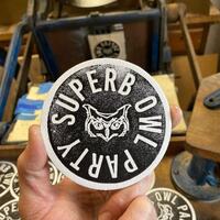 Superb Owl Party / Letterpress Paper Coasters / What We Do In The Shadows