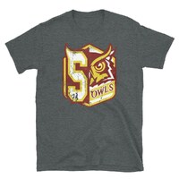 Spokane Owls (distressed logo Short-Sleeve Unisex T-Shirt)