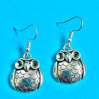 Owl dangle earrings Quirky, Cute, Funky and Fun Animal Earrings