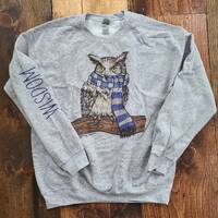 Wisdom Owl Sweatshirt | Wizard Book Shirt | Wizard Movie Shirt | Family Trips Vacation Shirts | Book