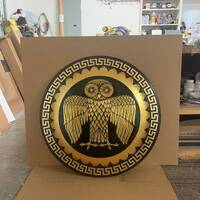 Athenian Owl Authentic Greek Hoplite Shield