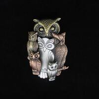 Owl Brooch- Owl Jewelry- Owl Pin- Owls- Hat Pins for Women- Pocketbook Pins