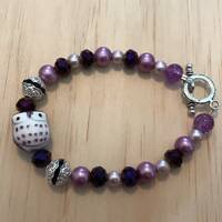 Beaded Owl Bracelet