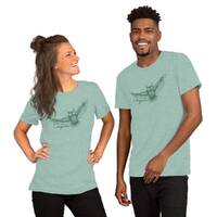 Congaree Owl - Short-Sleeve Unisex T-Shirt - Multiple Colors Available