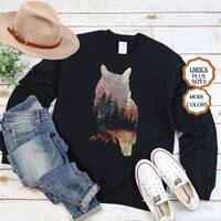 Owl Shirts Wilderness Nature Animal lover Shirt Owl Lover Gifts crewneck sweatshirt for women Family
