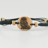 Owl Bracelet, Owl Jewelry, Pura Vida, Vegan Jewelry