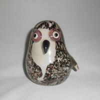 Murano Glass,  Murano Owl,  Owl Figurine,  Owl Decor,  Italian Art Glass,  Italy,  Glass Owl,  Muran