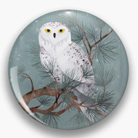 Find Owl Buttons at Redbubble